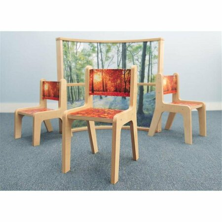 WHITNEY BROTHERS 14 in. Nature View Autumn Chair WB2514F